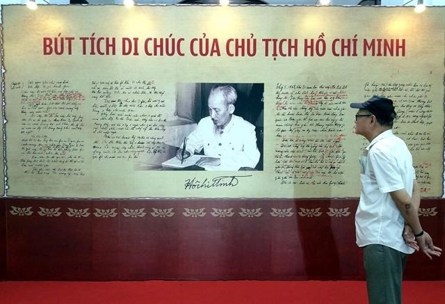 Exhibition features 50 years of implementing President Ho Chi Minh’s testament