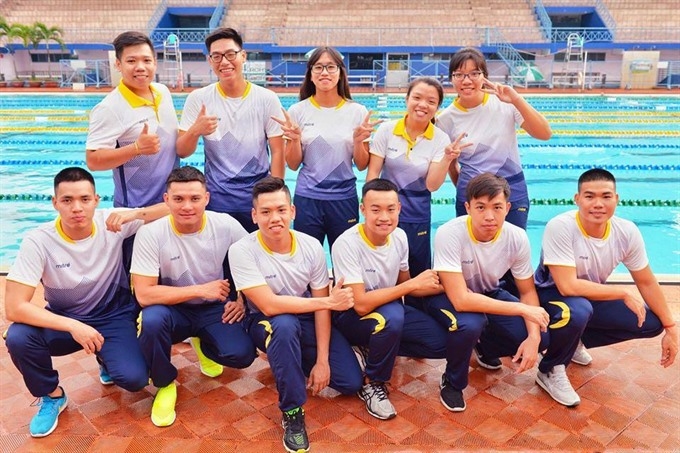 Finswimmers top podiums, set record at Asian championships