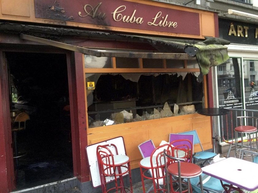 Fire kills 13 after birthday cake falls to floor in French bar