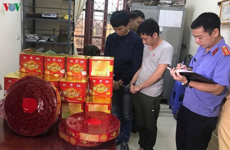 250kg of illegal firecrackers seized by police in Nghe An