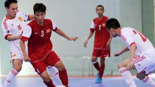 Futsal team set sights on final