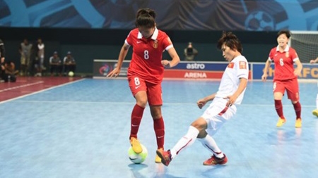 China beat Vietnam at AFC futsal