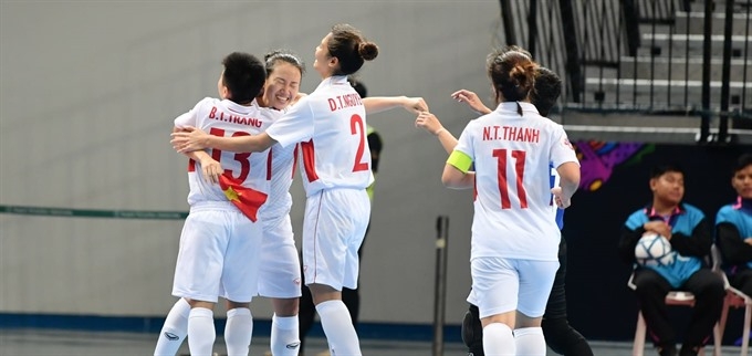 Vietnam advance to quarters at women’s futsal champs