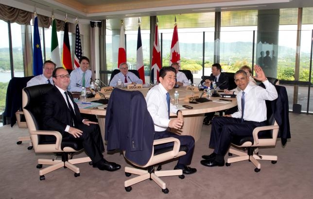 G7 vows growth, fudges FX, frets DPRK, Russia, China