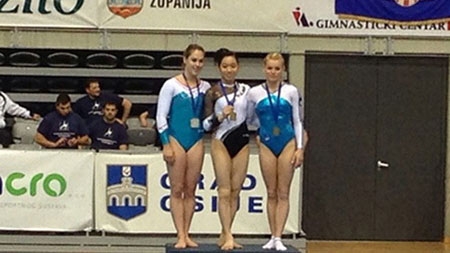 Ha Thanh wins gold medal in Croatian competition