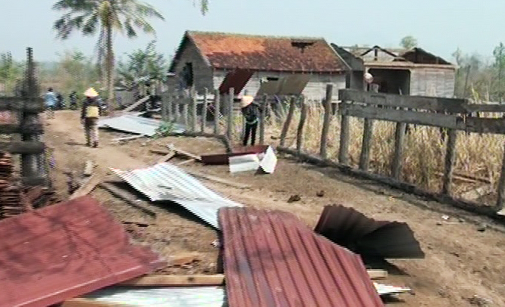 50 homes in Central Highlands ruined by cyclonic hailstorm