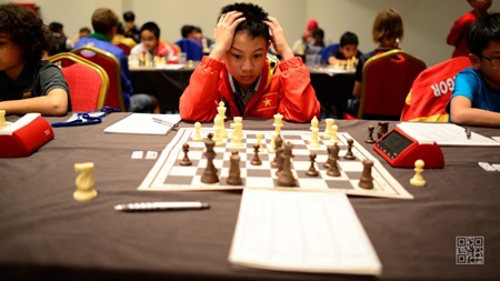 Hy wins eighth match at world chess championship