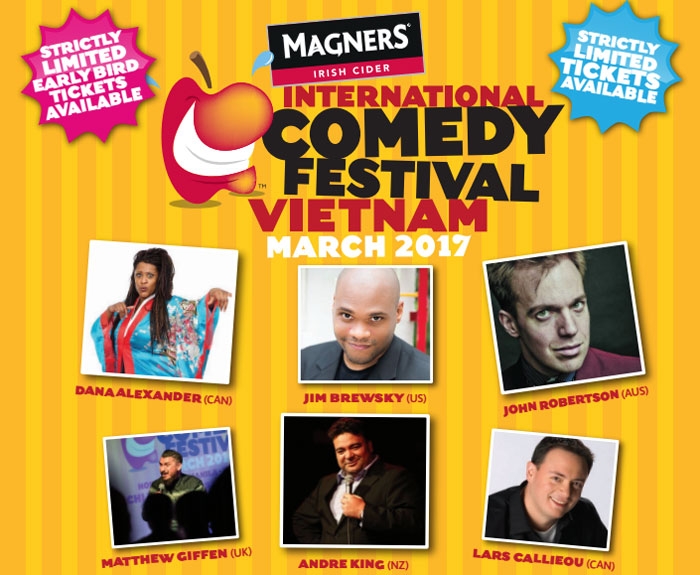 International comedians gather in town for large-scale festival