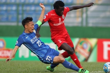 Binh Duong tie China's Jiangsu 1-1