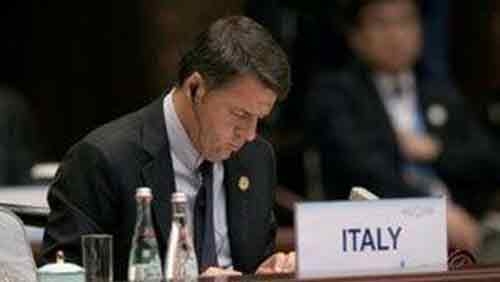 Italy PM says reform referendum to be held between Nov 15 and Dec 5