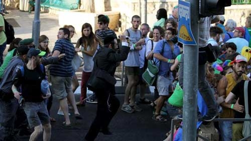 Religious assailant attacks Jerusalem Gay Pride parade, wounding six