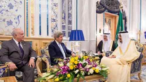 Kerry meets Saudi king to discuss Syria before Vienna talks