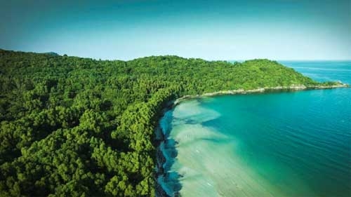 Khem beach on Phu Quoc Island