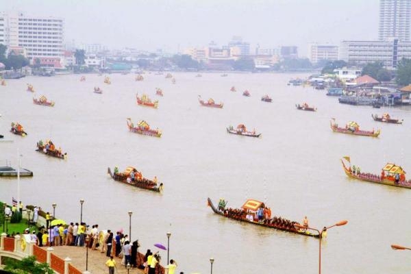 Royal Barge Procession on the Occasion of the Coronation of King Rama X