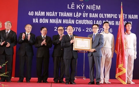 Vietnam Olympic Committee awarded Labour Order