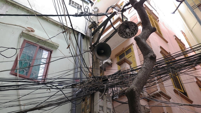 Hanoi suspends online survey on public loudspeakers over alleged sabotage