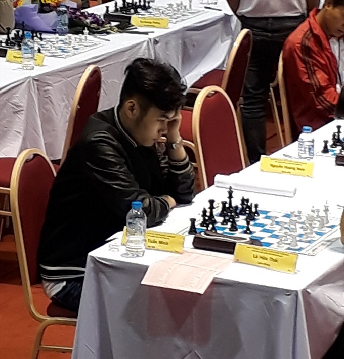 Minh secures gold at Asian junior chess meet