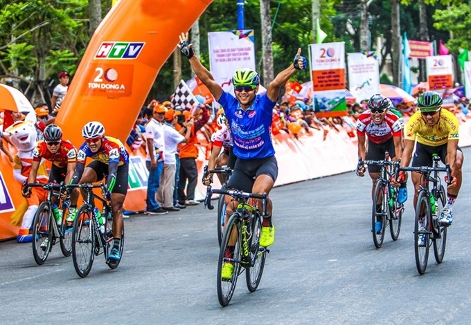 Minh secures sixth win at HCM City Television Cycling