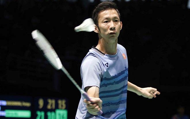 Minh wins first round of international badminton event