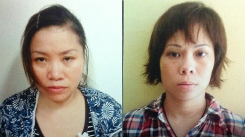 Women arrested for selling baby