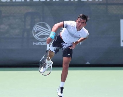 Nam wins first match at Thai F7 tennis tourney