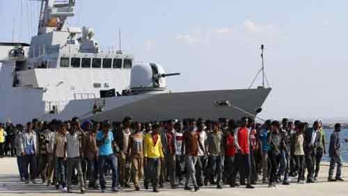 NATO agrees bigger Mediterranean mission to stop smugglers