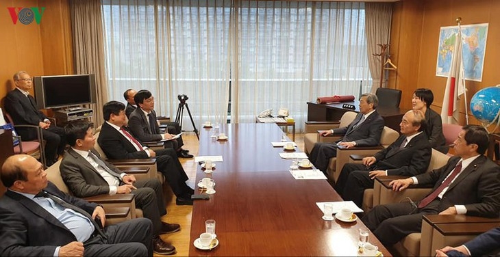 VOV President holds talks with Japanese LDP leaders