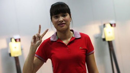 Ngoc grabs gold in 10m air pistol