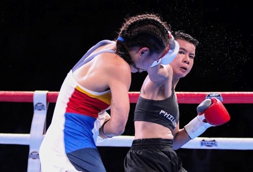 Nhi defeats Filipino boxer in HCMC tournament