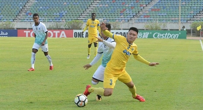 Thanh Hoa lose to Yangon United at AFC Cup