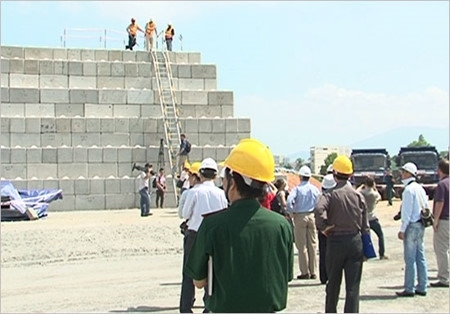 Dioxin-contaminated Da Nang soil treated