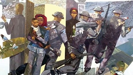 Artists display patriotic works in Hanoi