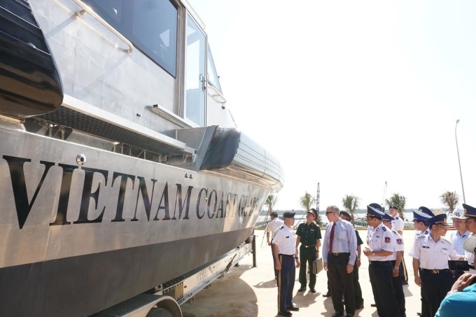 Vietnam's Coast Guard receives six US patrol boats