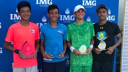 Phuong wins doubles title at Eddie Herr