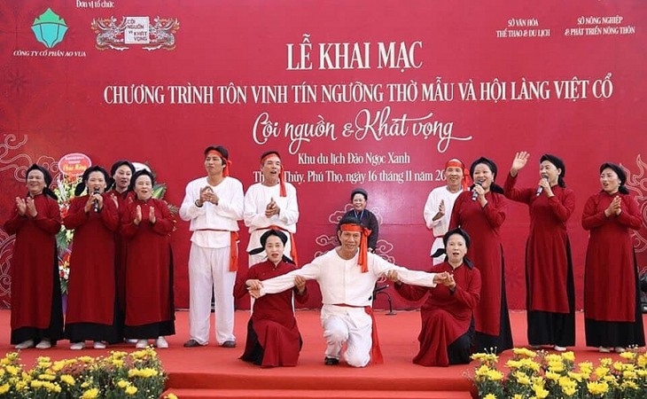 Phu Tho festival honors Mother Goddess Worship, ancient village festival