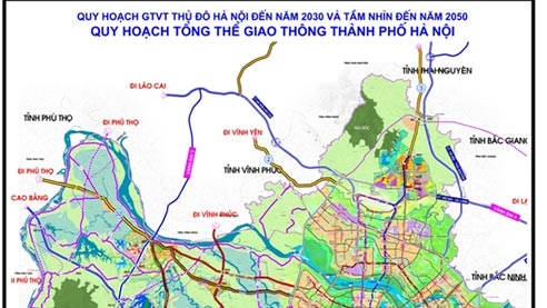 Hanoi announces transport plan to 2030