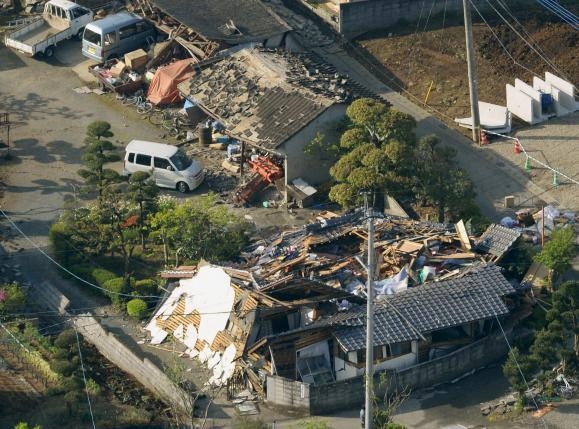 Strong quake in Japan kills at least nine, nuclear plants safe