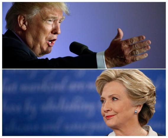 Trump, Clinton court voters in swing states three days before election