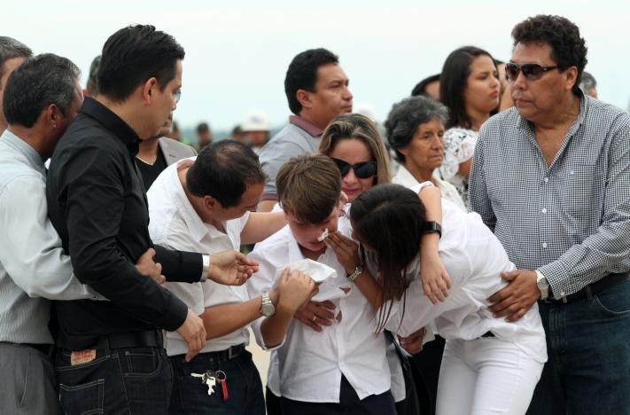 Victims of Colombia crash take final flights home to Brazil