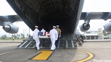 Remains of US servicemen repatriated