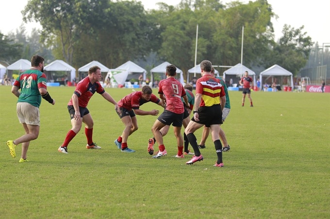 International rugby tournament in HCMC