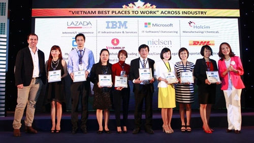 Which companies are the best places to work in Vietnam?