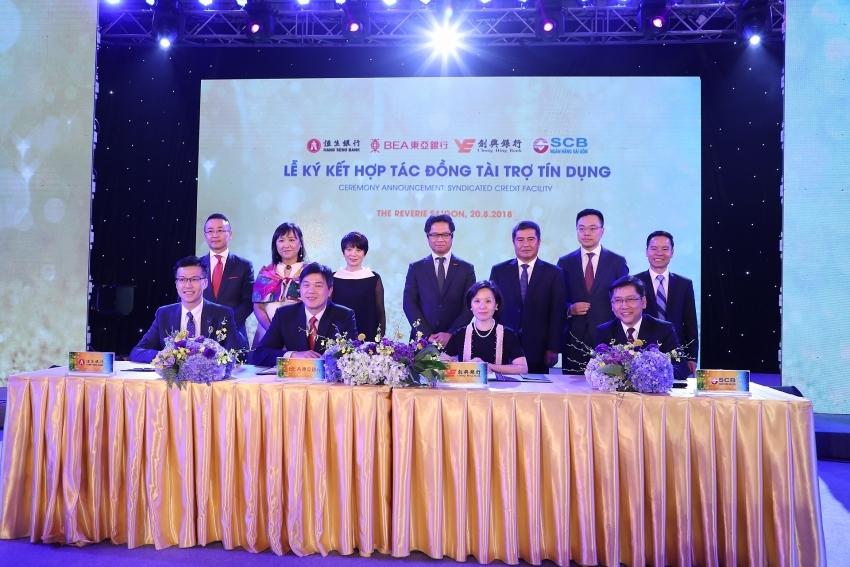 SCB and Hong Kong banks sign syndicated credit financing agreement