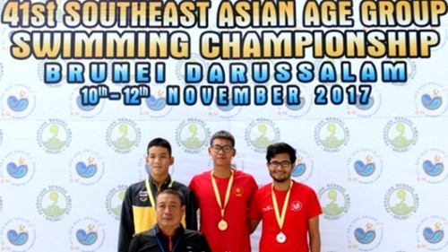 Vietnam triumph at SEA age group swimming champs