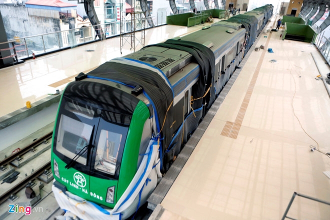 Take a tour of Hanoi’s futuristic new urban railway