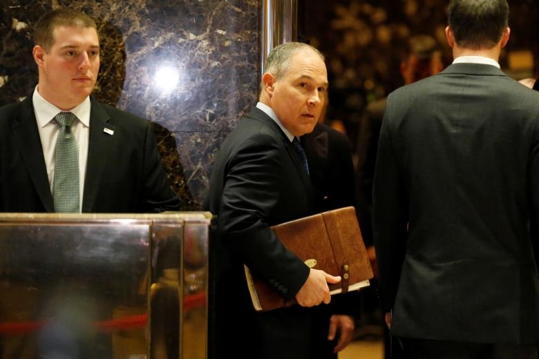 Trump to nominate Pruitt to lead US environmental agency: statement