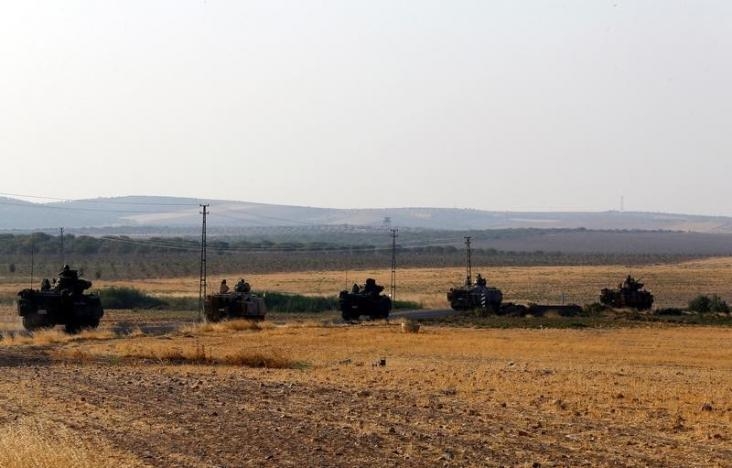 Turkish army thrusts deeper into Syria, monitor says 35 villagers killed