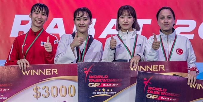 Tuyen takes Taekwondo Grand Prix silver