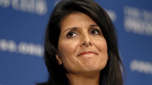 Trump names Haley, a foreign policy novice, as envoy to UN