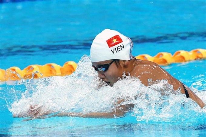 Vien adds bronze medal at Pro Swim Series